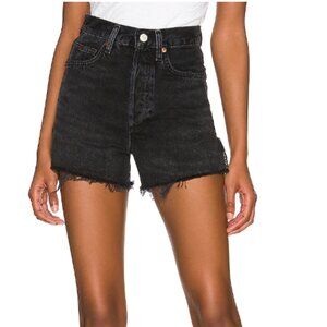 Agolde Dee High-Rise Denim Shorts